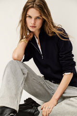 Long-Sleeved Pullover Suzanne Marine