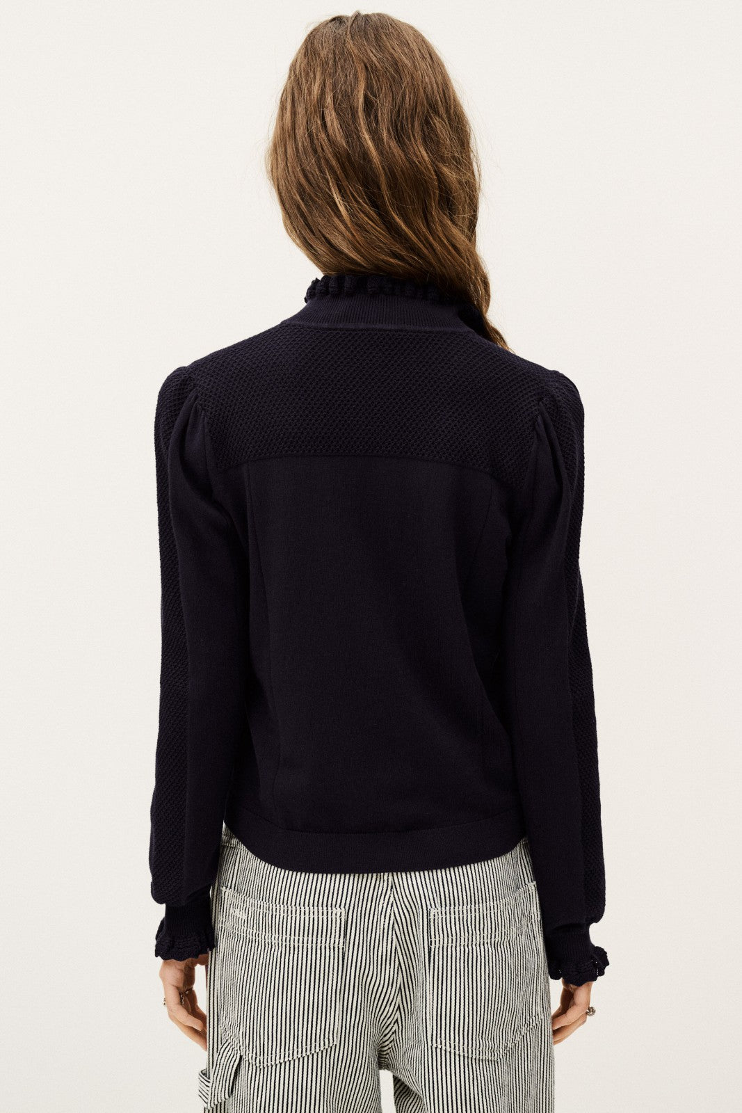 Long-Sleeved Pullover Suzanne Marine