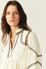 Blouse Talsie Ecru