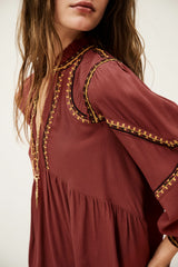 Blouse Talsie Orange