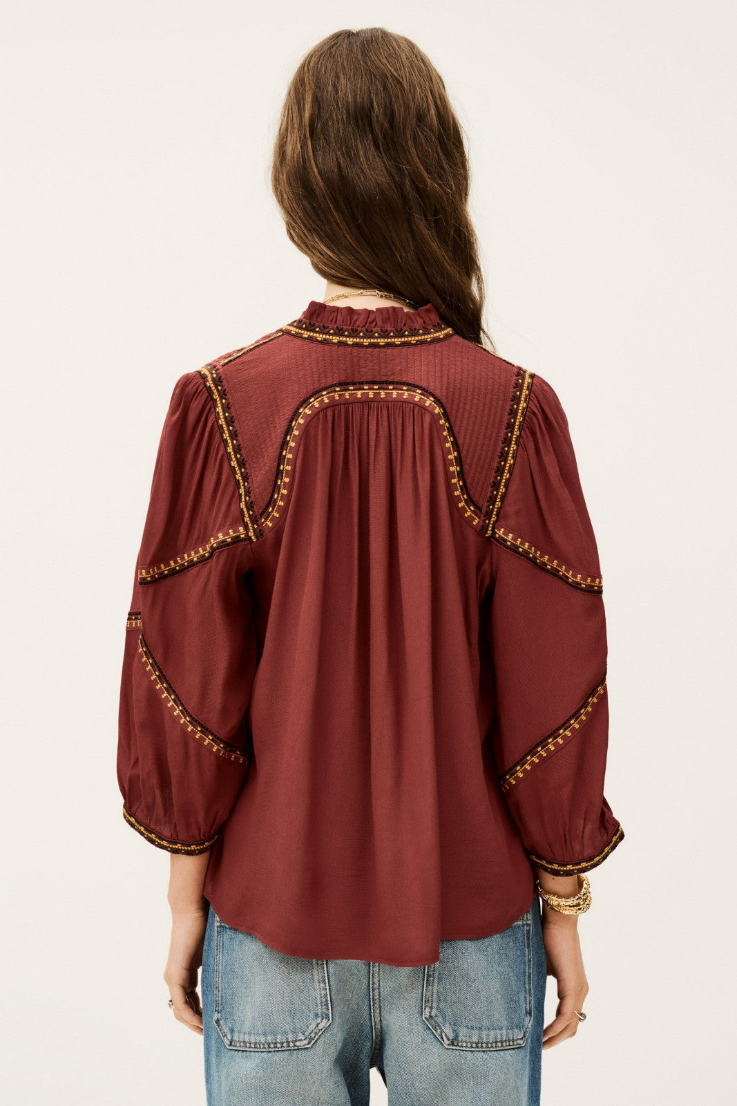 Blouse Talsie Orange