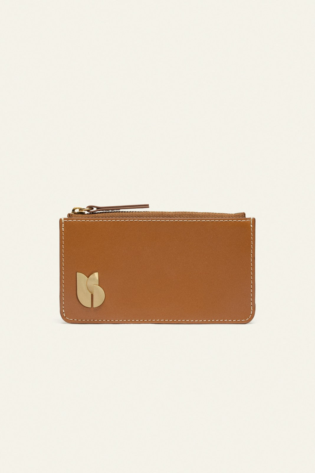 Zipped Card Holder Sign Orange