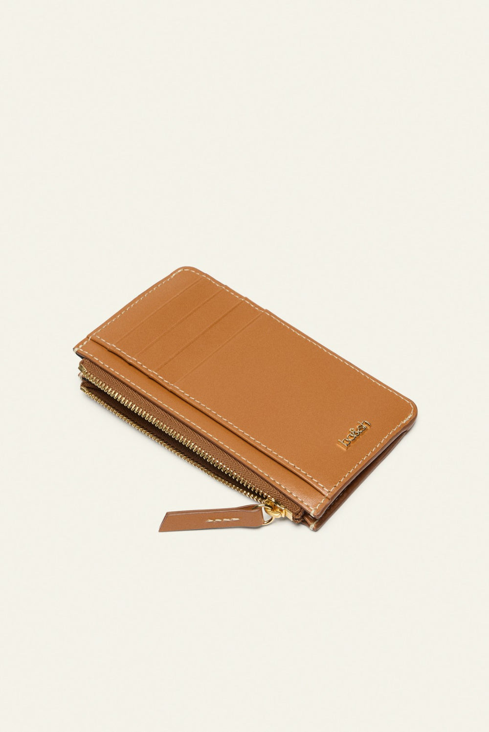 Zipped Card Holder Sign Orange