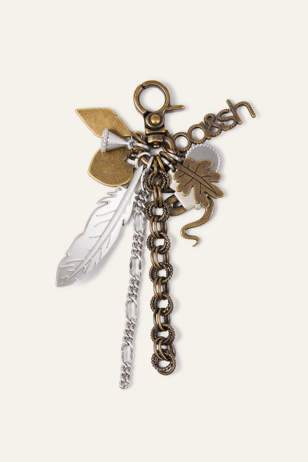 Metal Key Ring Charms Multi