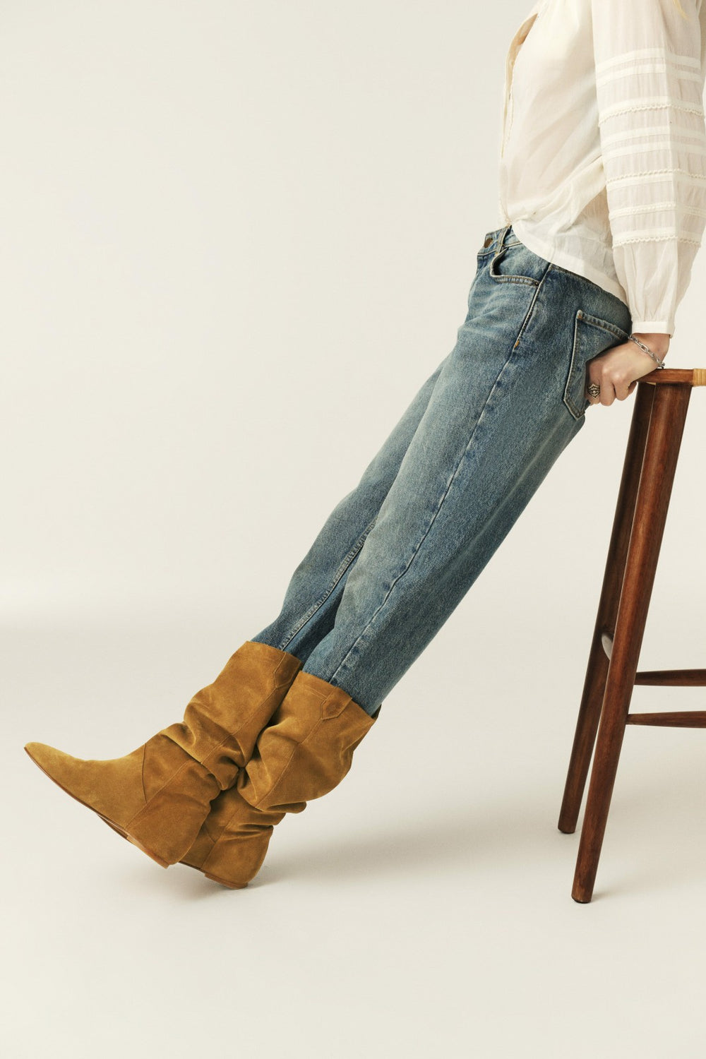 Boots Camille Marron
