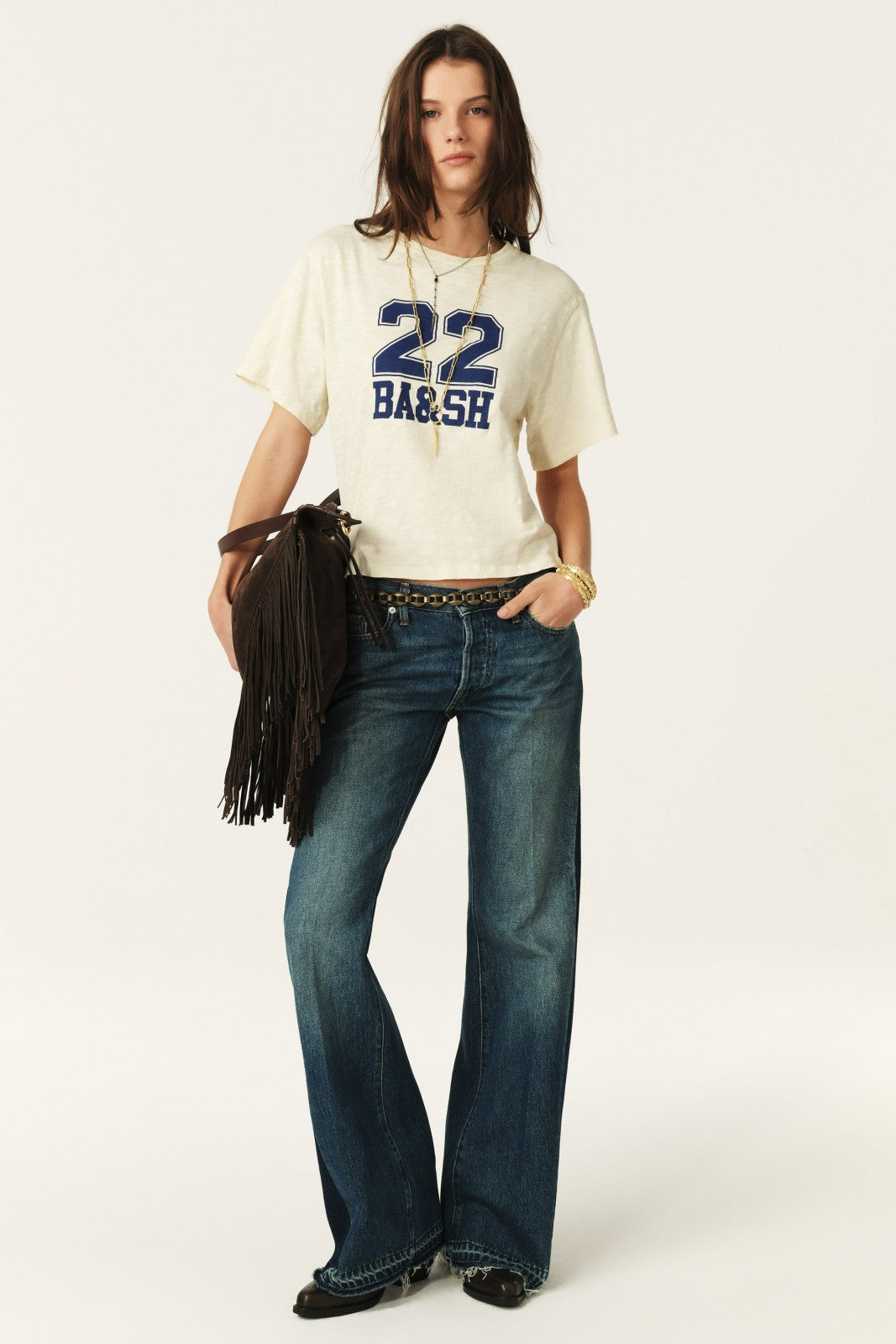 Tshirt Virgo Ecru