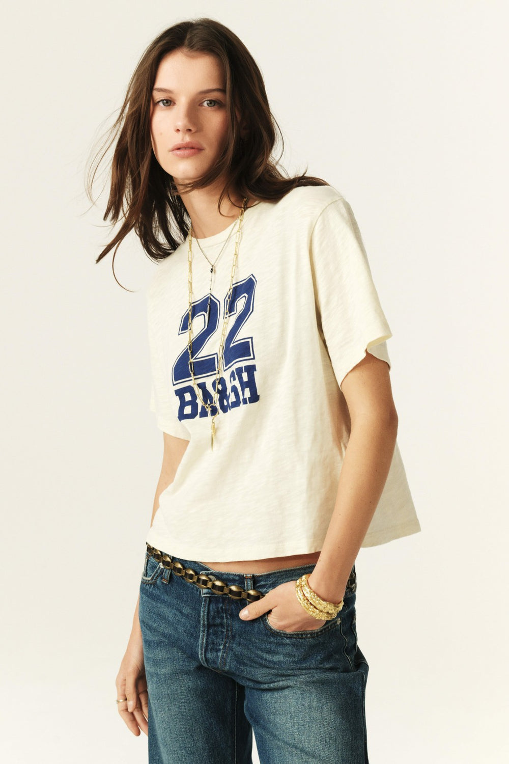 Tshirt Virgo Ecru