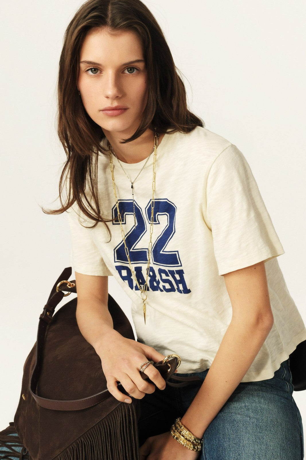 Tshirt Virgo Ecru