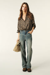 Long-Sleeved Shirt Billie Kaki