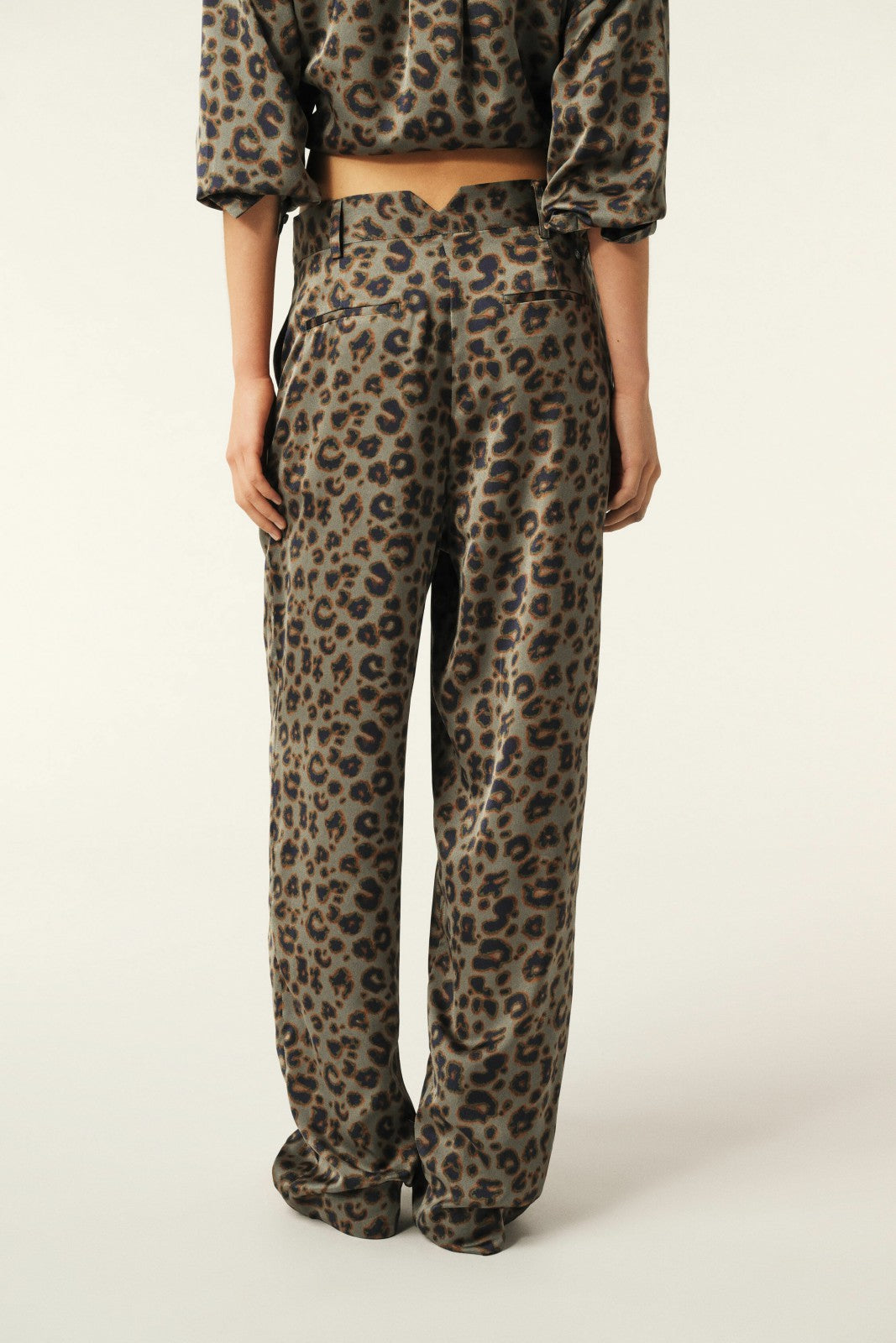 Flowing Trousers Bloy Kaki