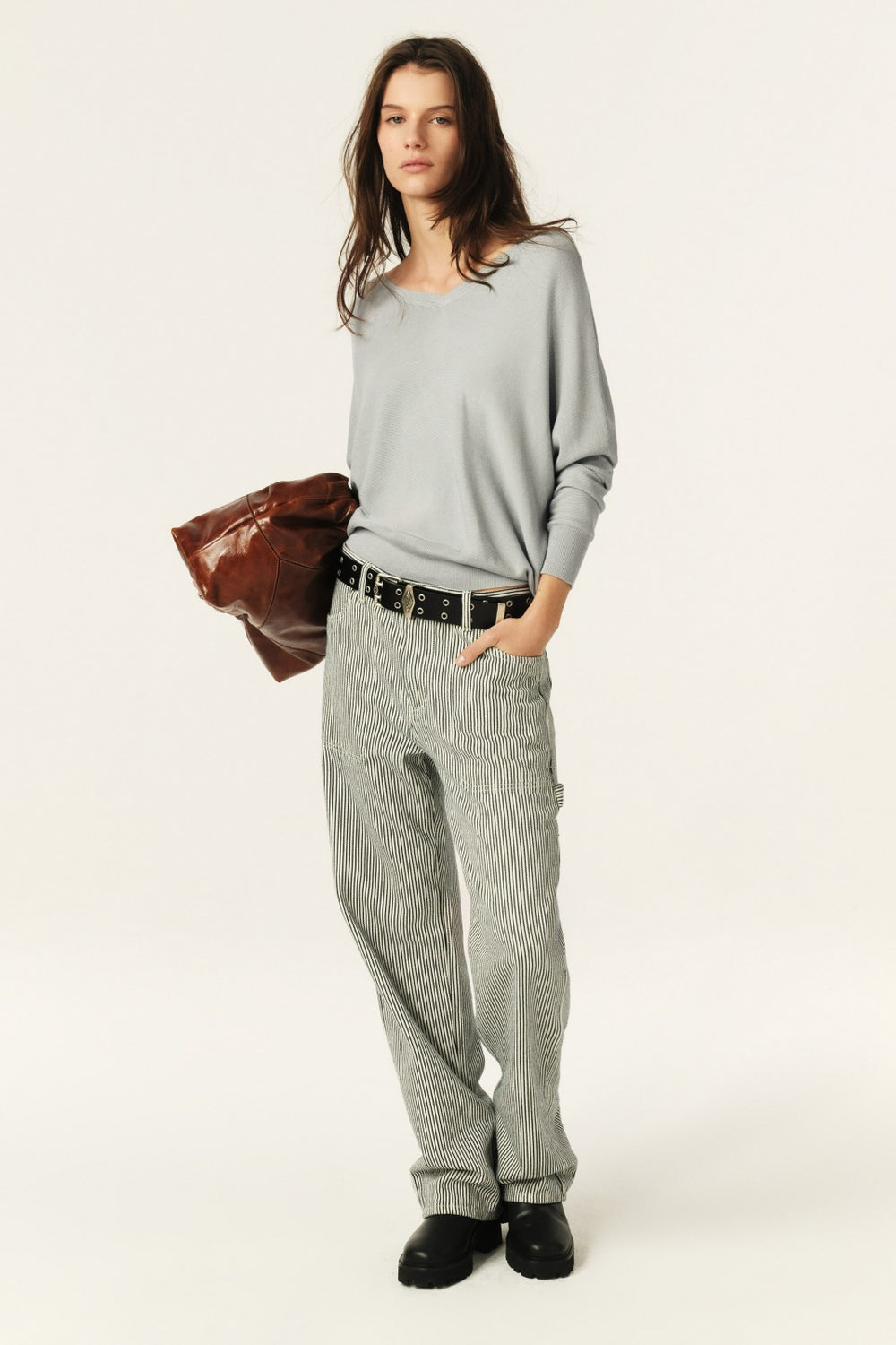 Long-Sleeved Pullover Elsy Blue