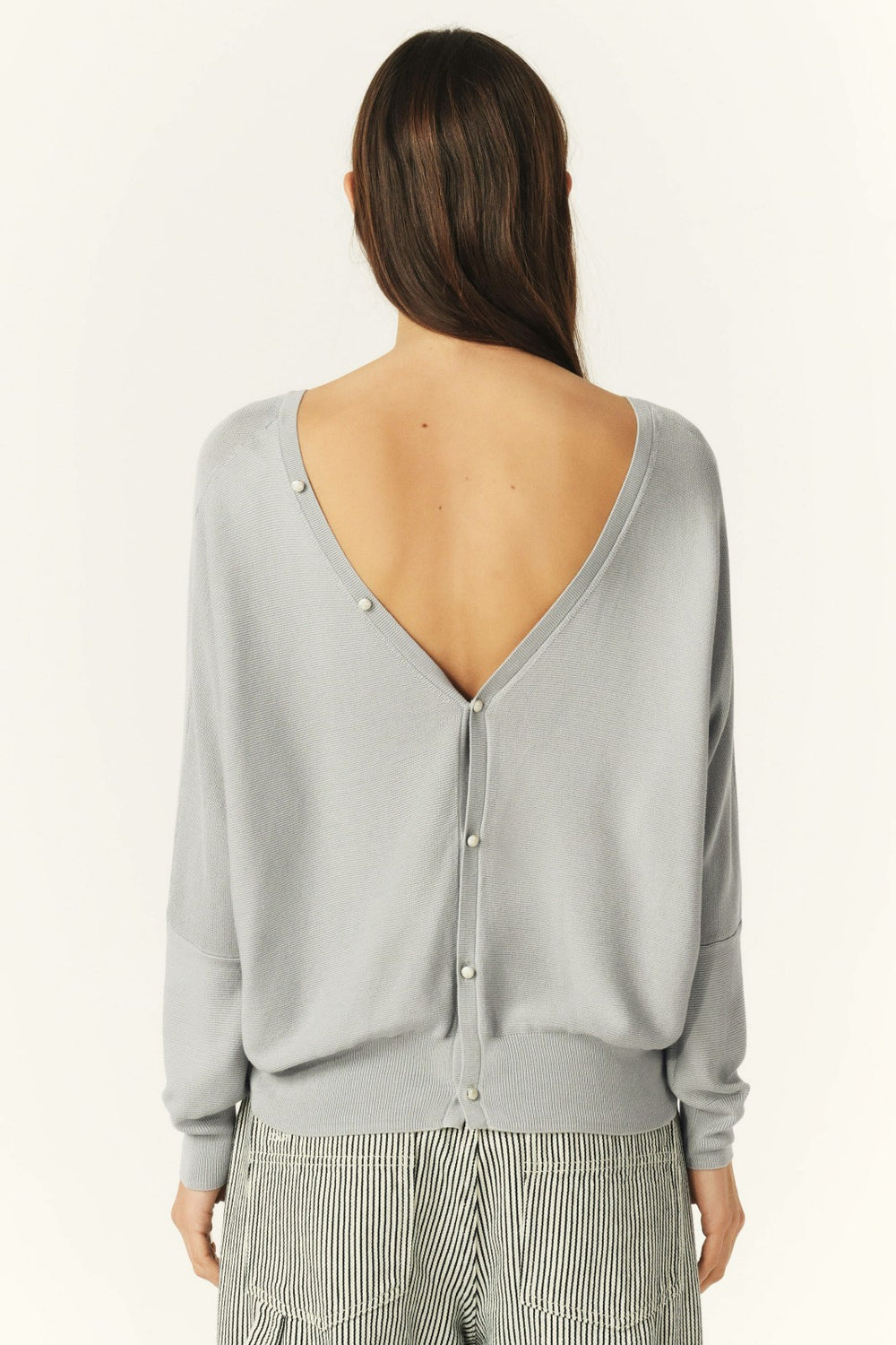Long-Sleeved Pullover Elsy Blue
