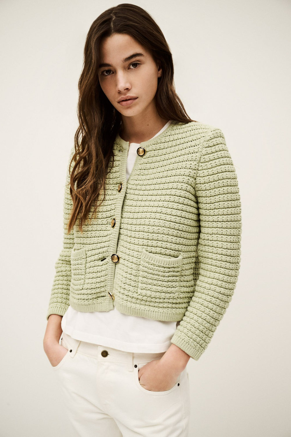 Long-Sleeved Pullover Gaspard Vert