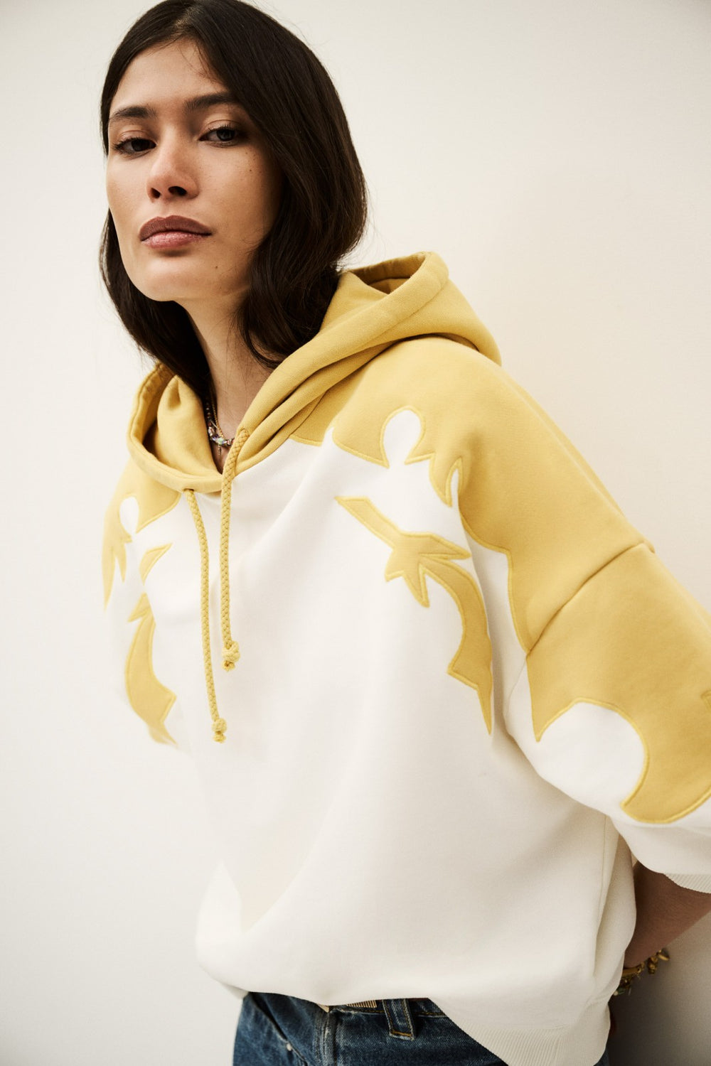 Sweatshirt Olivia Jaune