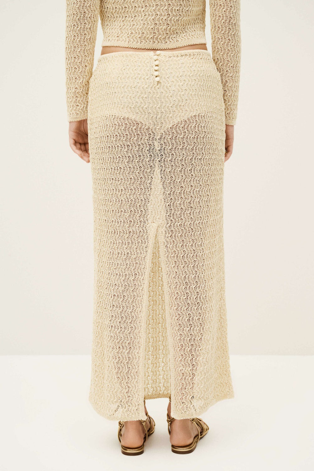 Long Skirt Prettie Blanc