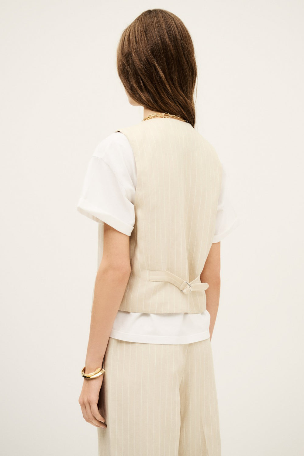 Patsy Waistcoat Ecru
