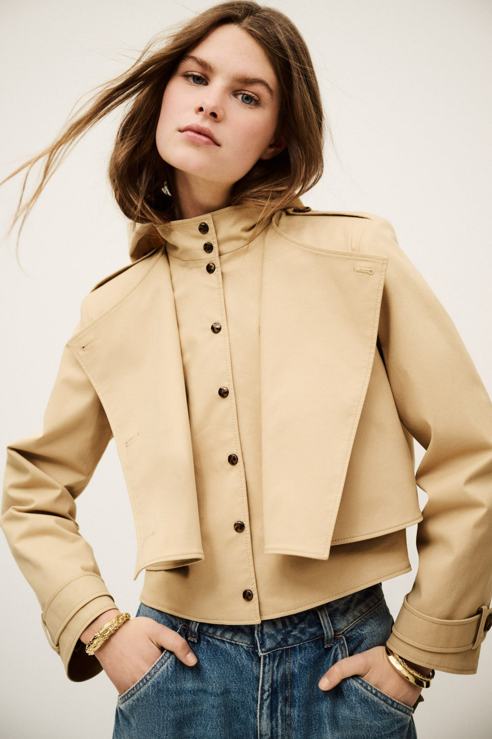 Trench Thym Ecru