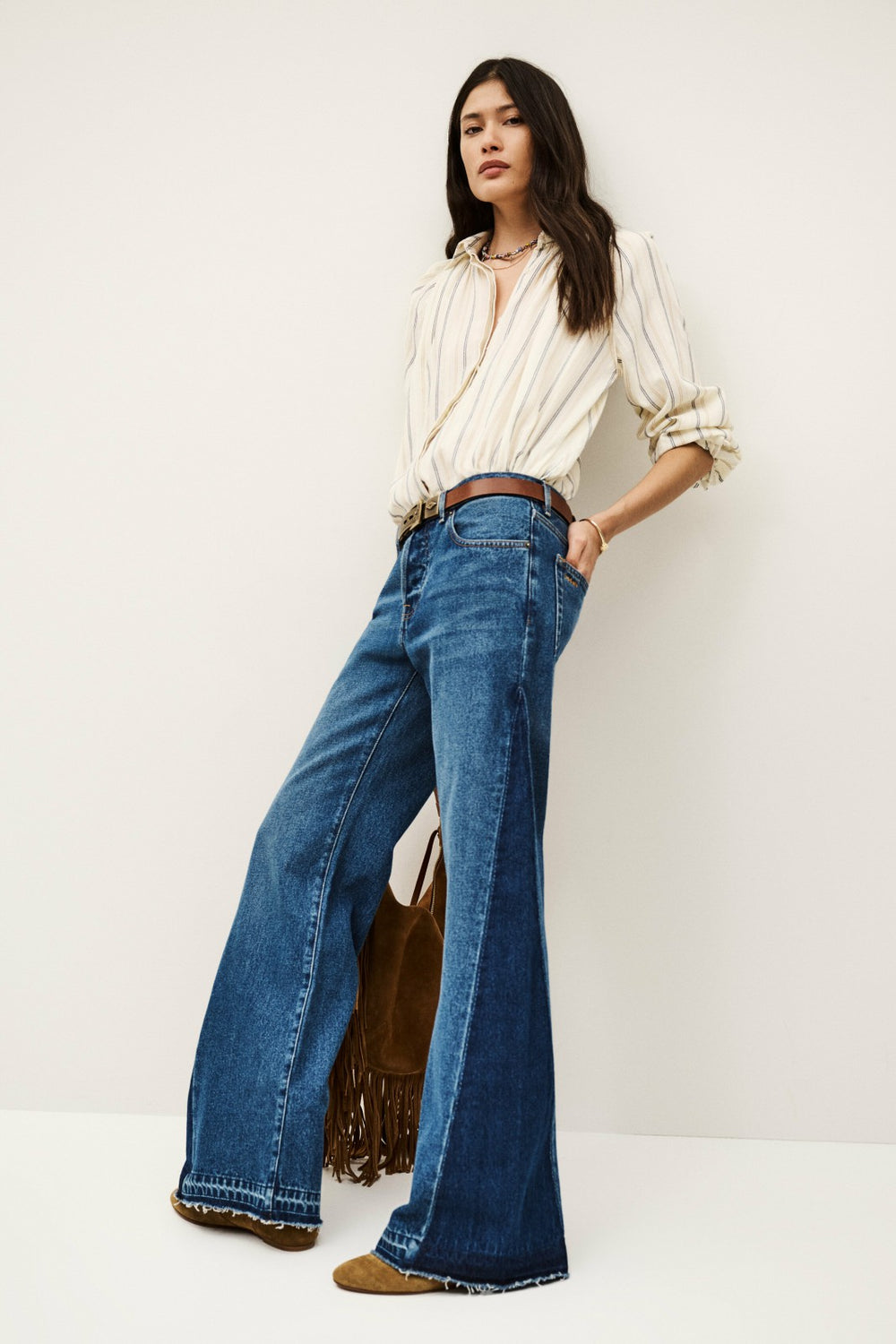 Flared Jeans Vadou Blue