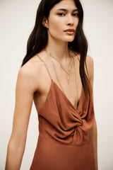 Jumpsuit Fifia Marron