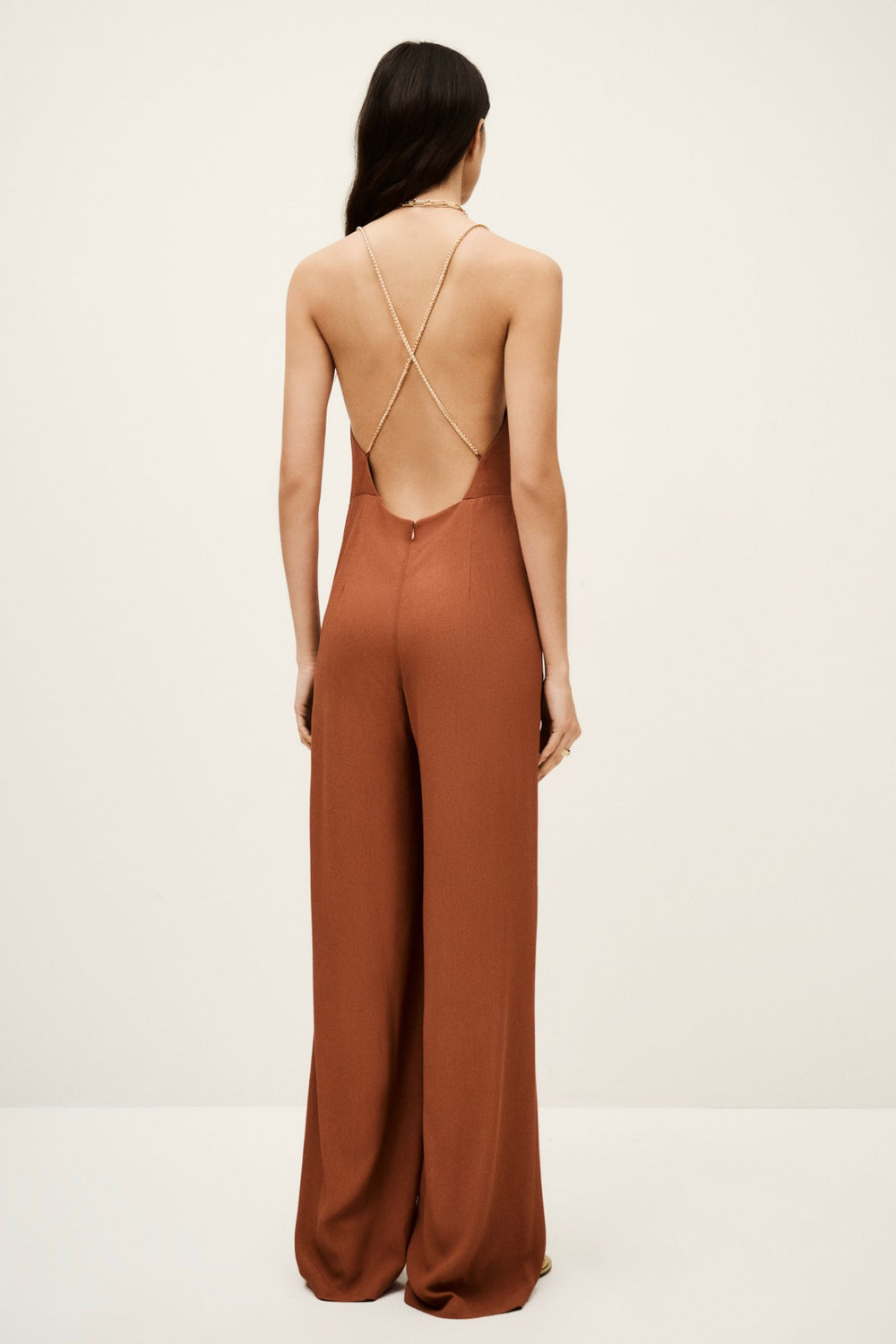 Jumpsuit Fifia Marron