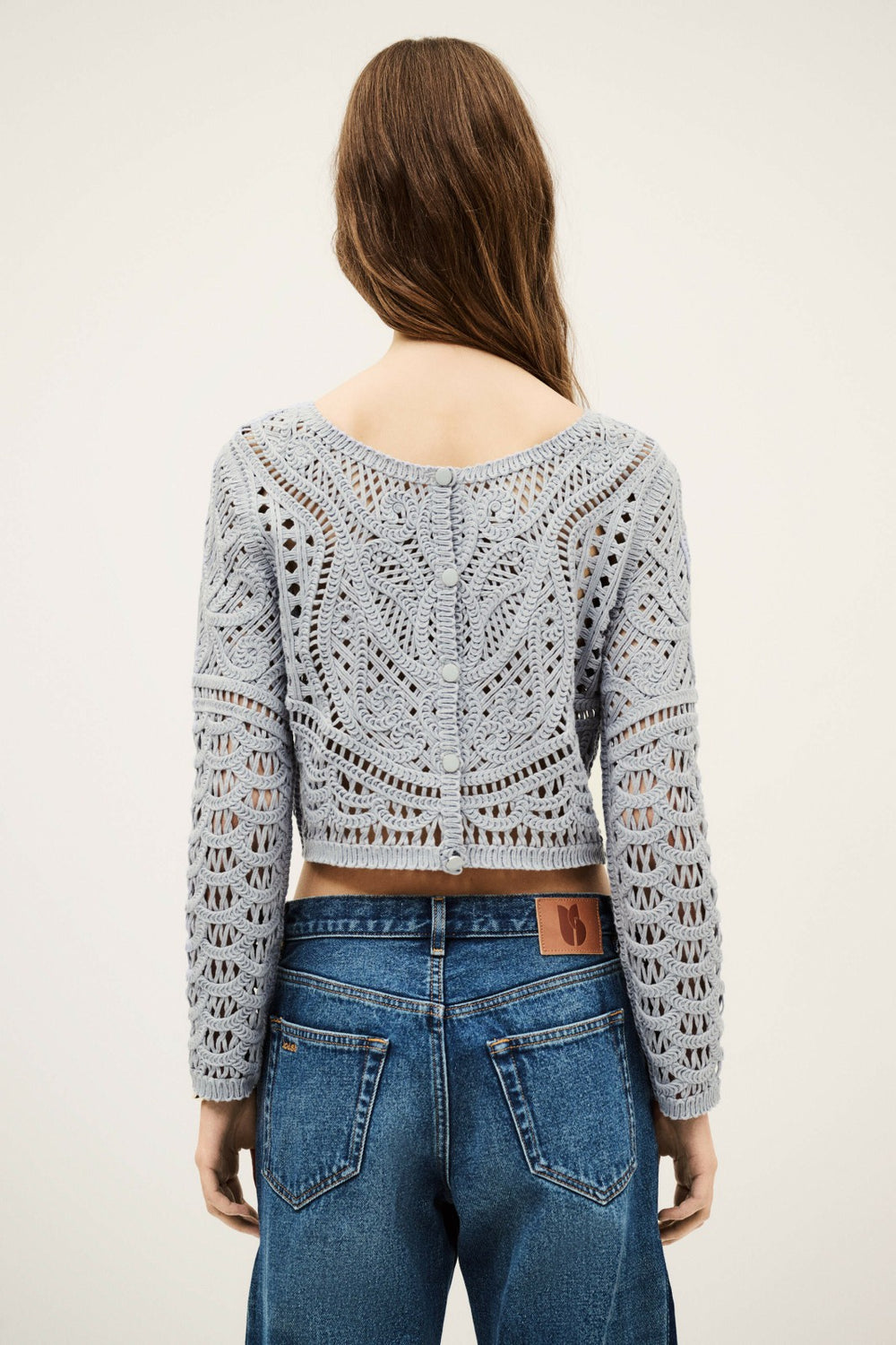 Long-Sleeved Pullover Marc Blue