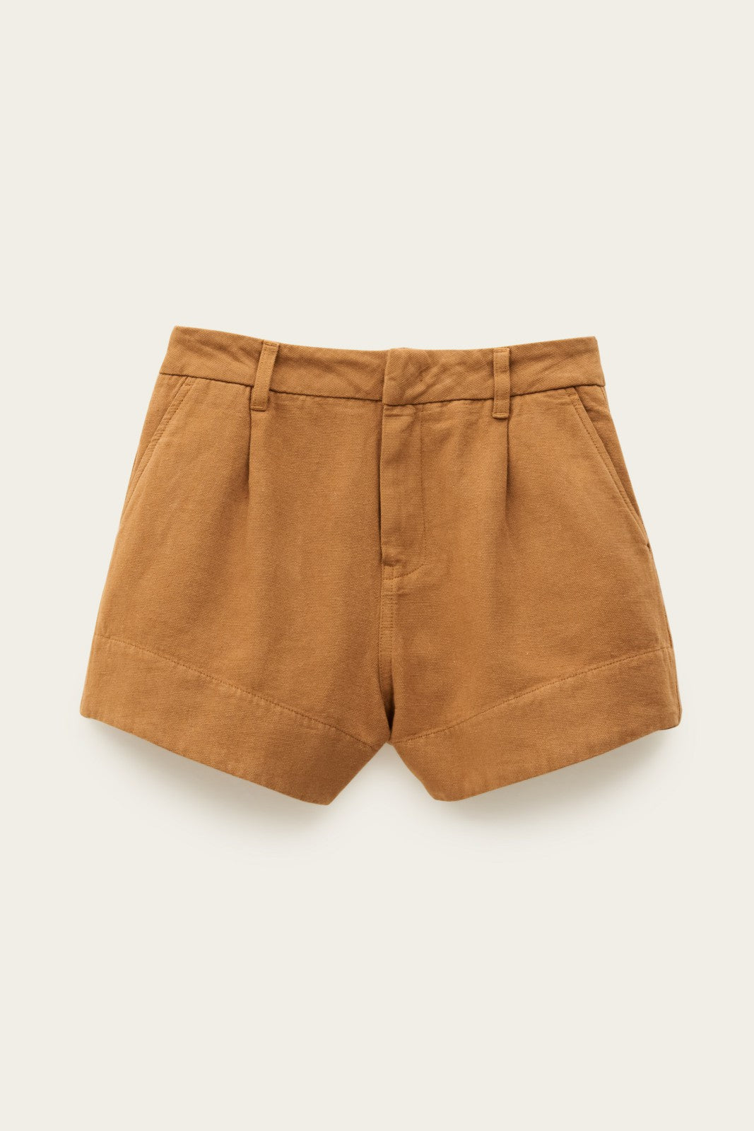 Loose-Fit Shorts Roma Marron