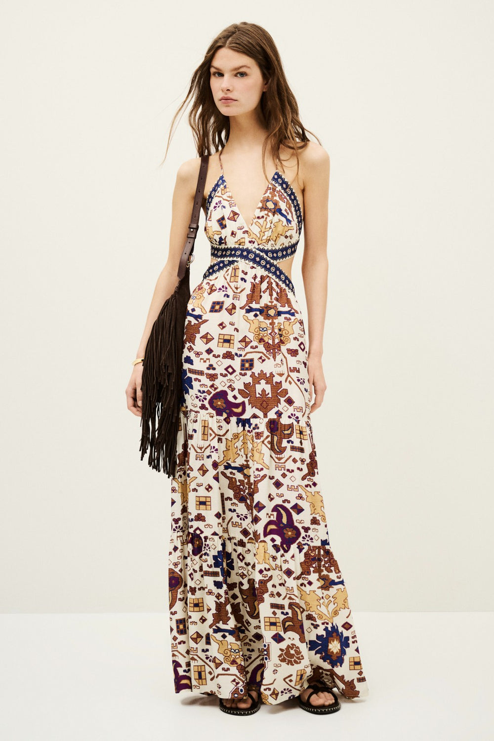 Dress Vealy Ecru
