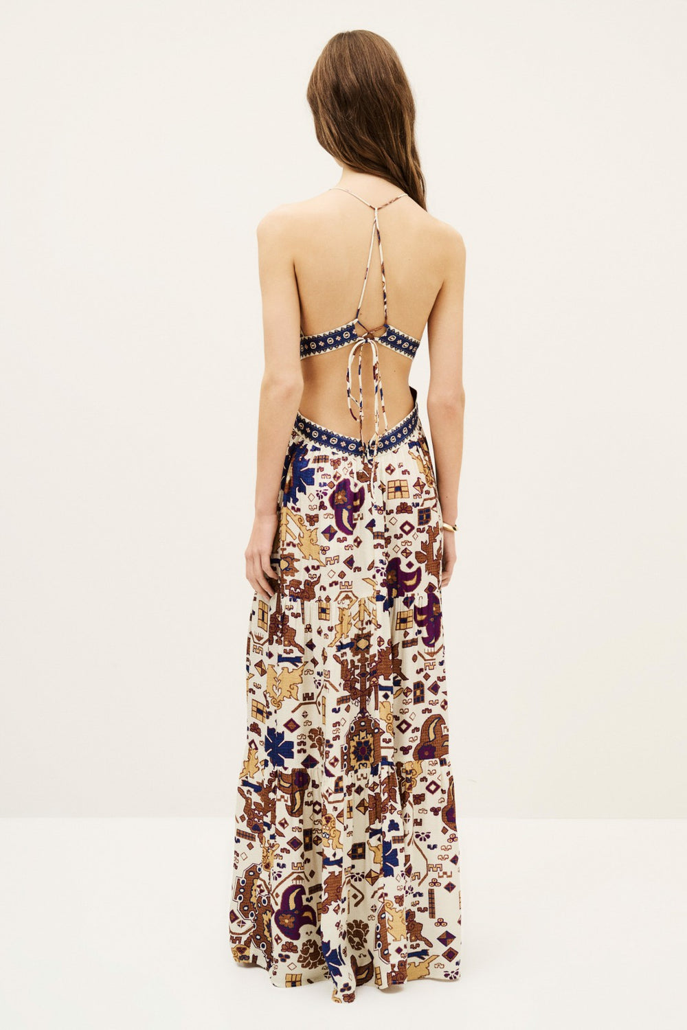 Dress Vealy Ecru