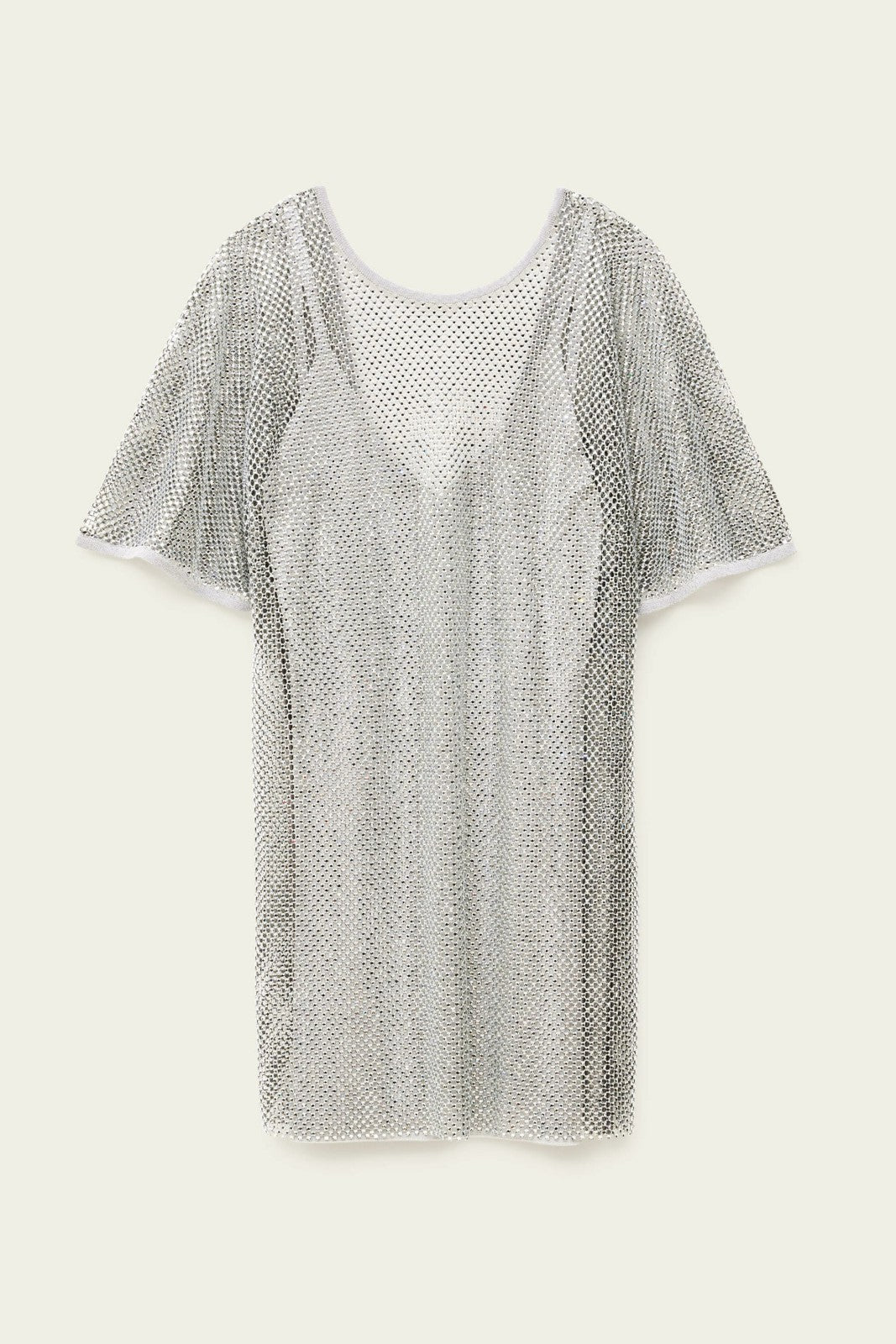 Short Dress Metalia Silver