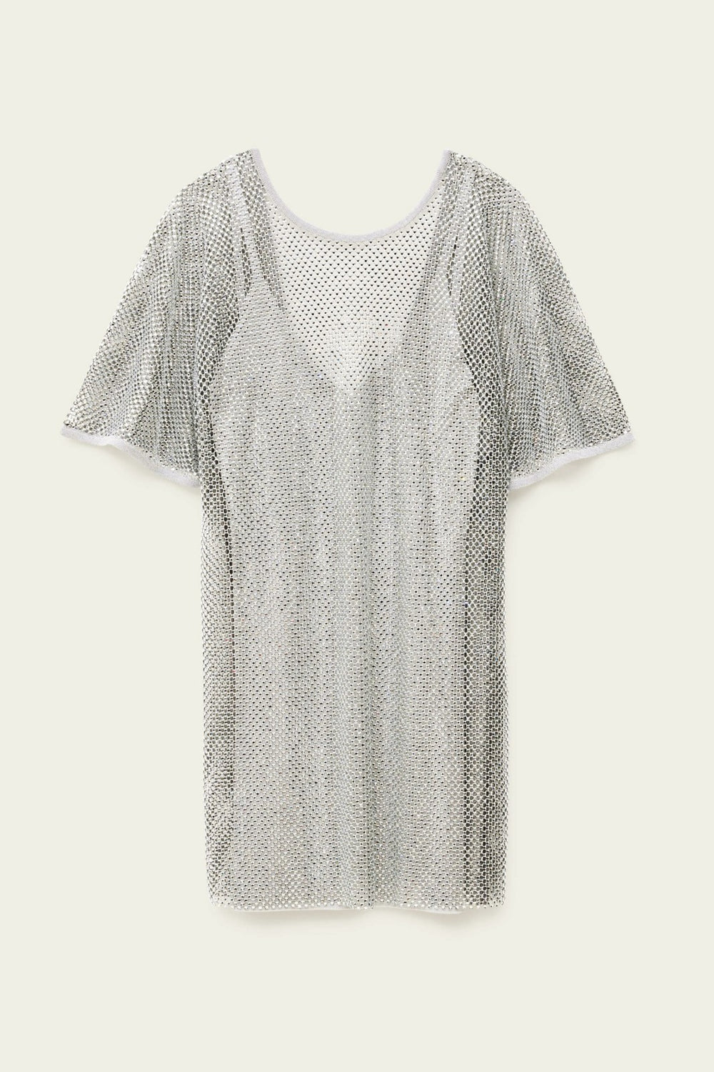 Short Dress Metalia Silver