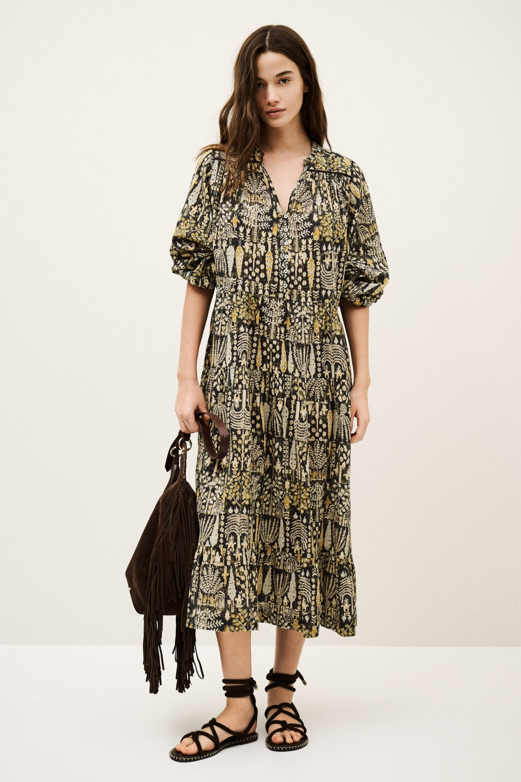 Dress Pidola Kaki