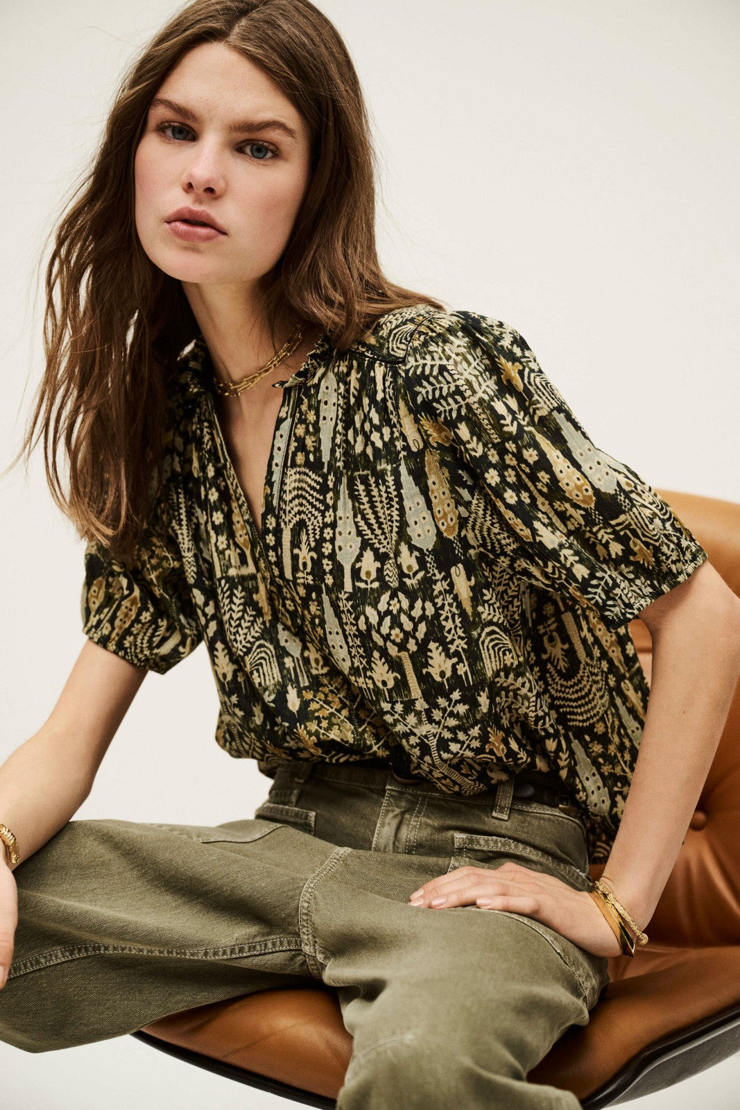 Blouse Pueblo Kaki