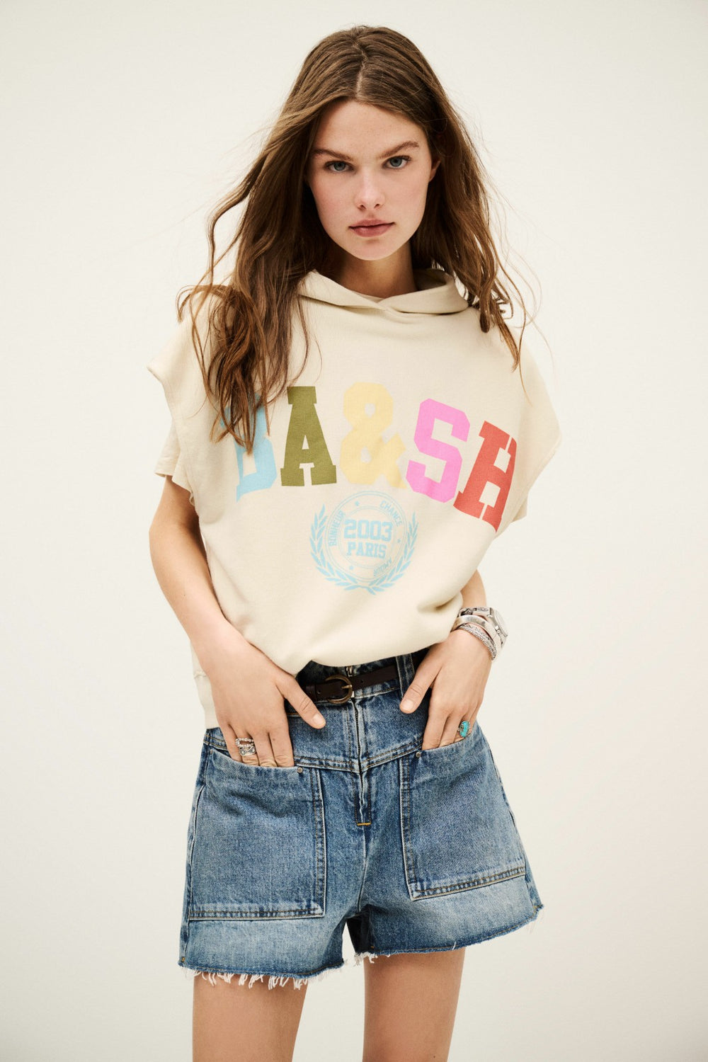 Sweatshirt Beny Ecru
