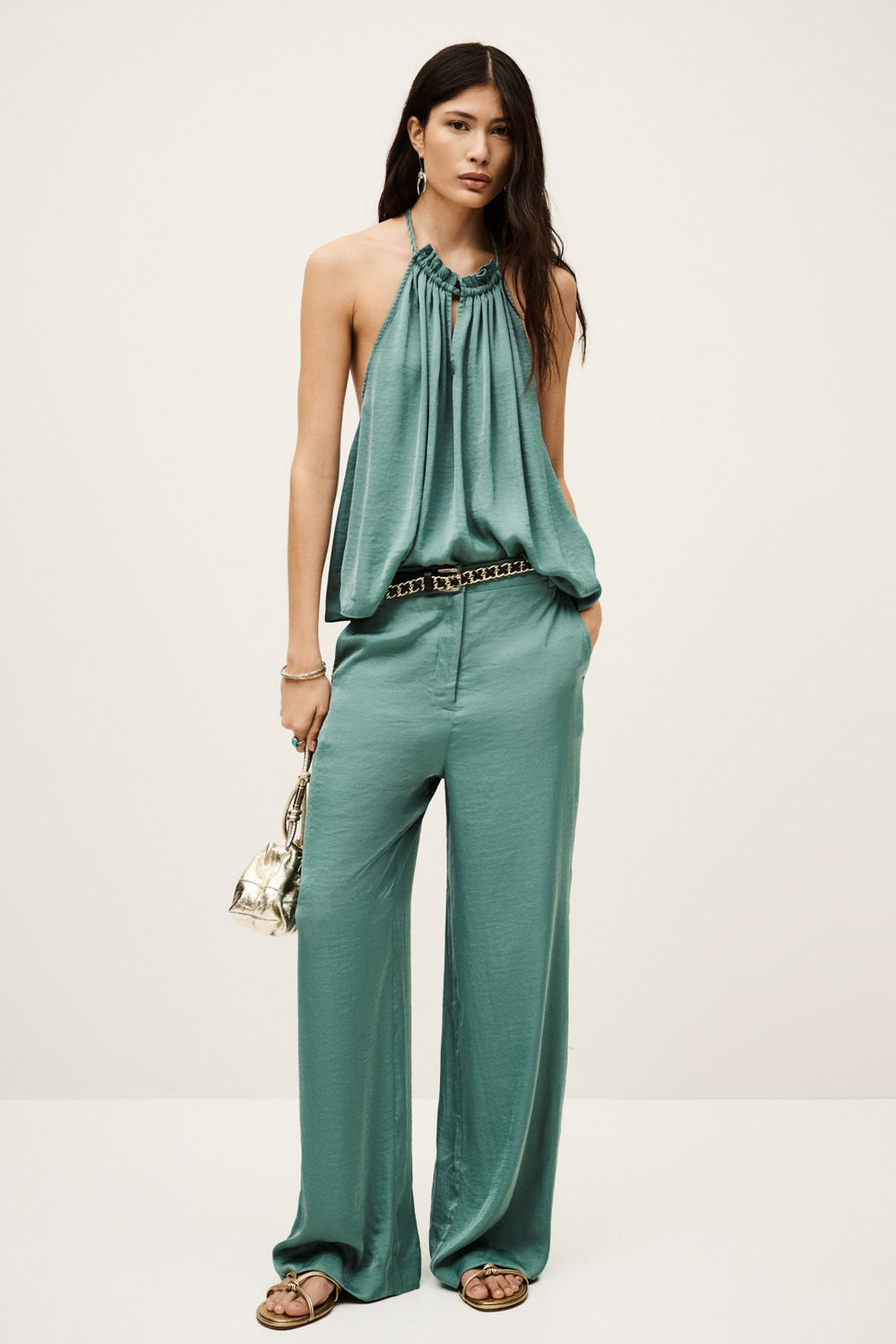 Pant Solveig Vert