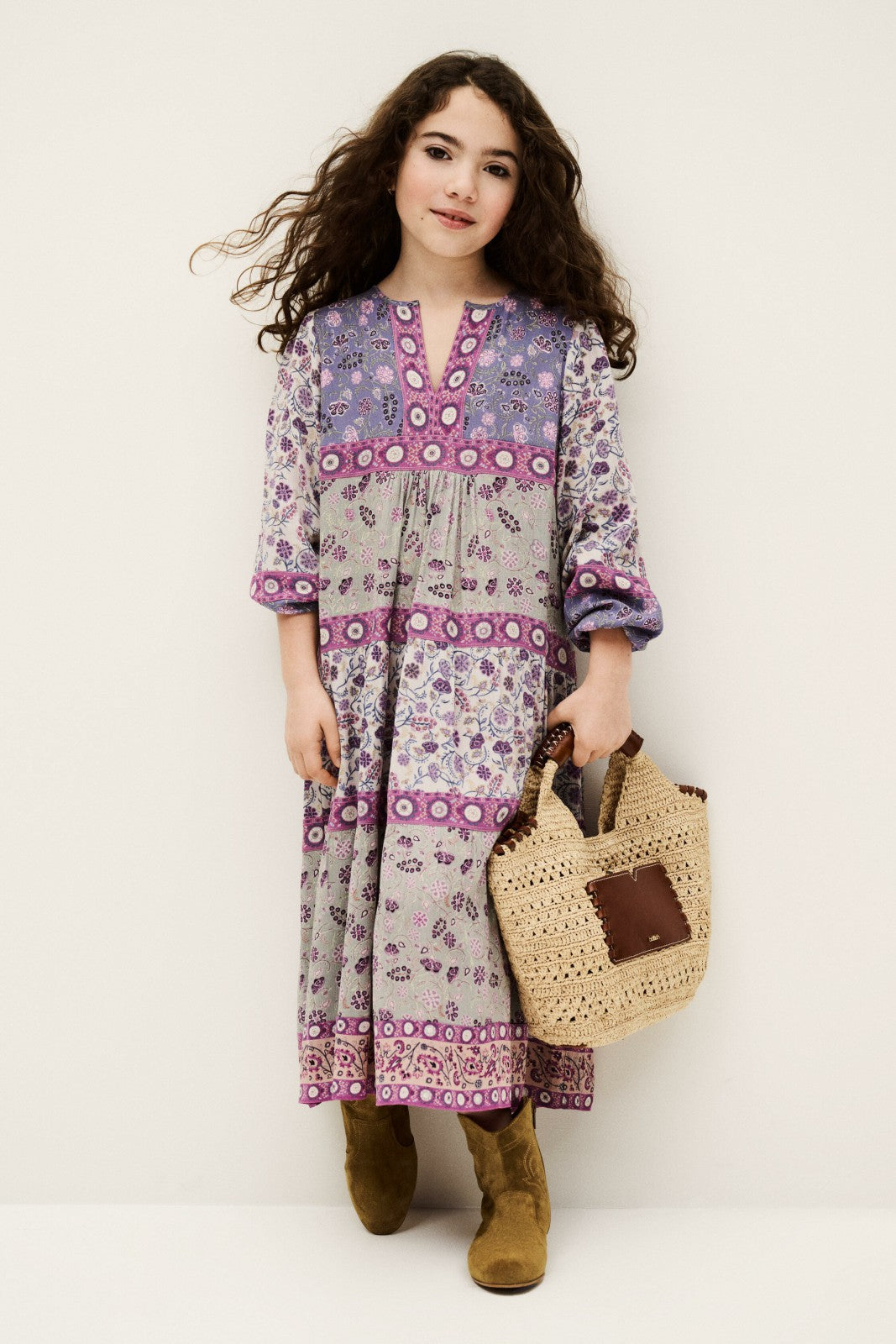 Short-Sleeved Dress Isodore Multi