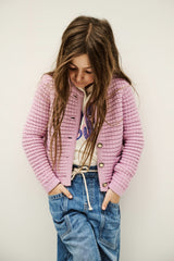Gaspard Cardigan Rose