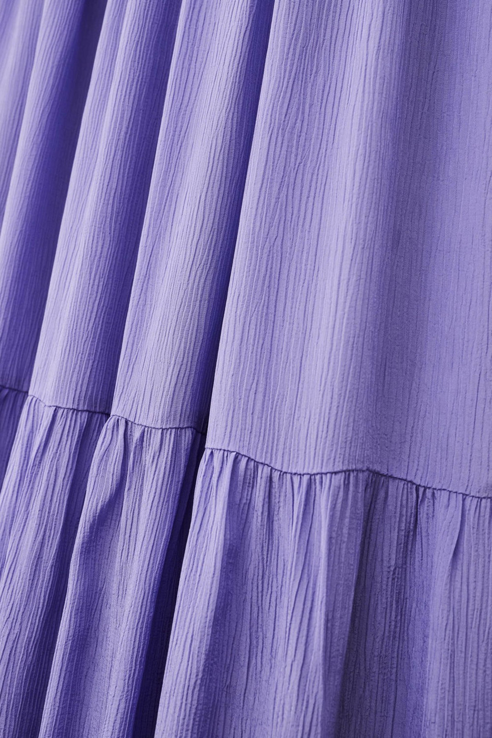 Long Pleated Dress Natalia Violet