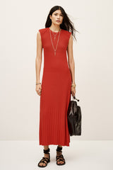 Maxi-Length Dress Essie Rouge