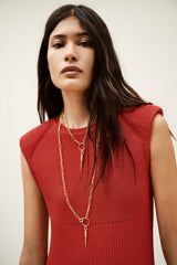 Maxi-Length Dress Essie Rouge