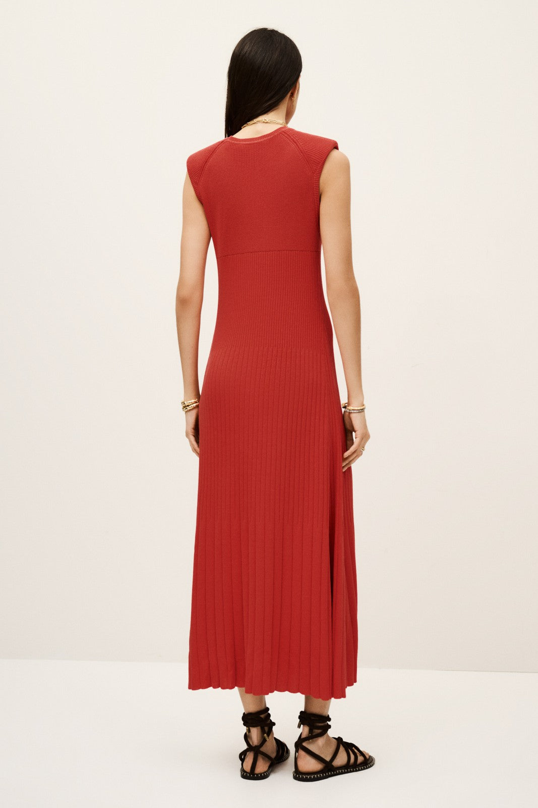 Maxi-Length Dress Essie Rouge