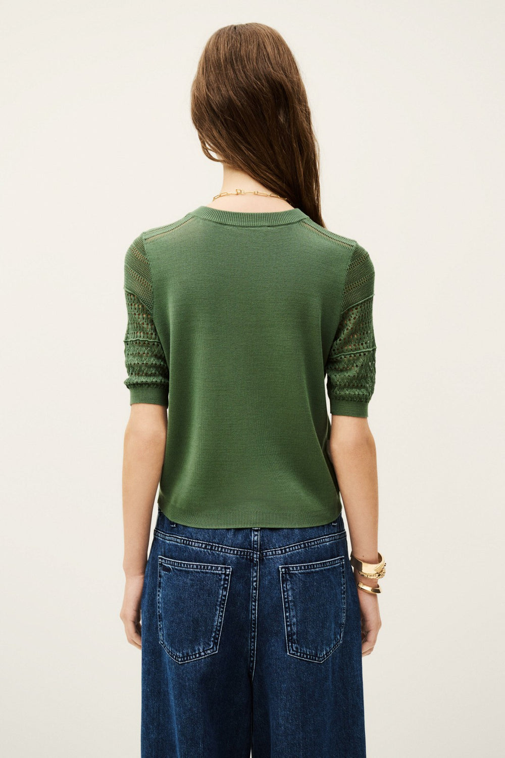 Short-Sleeved Pullover Shirley Vert