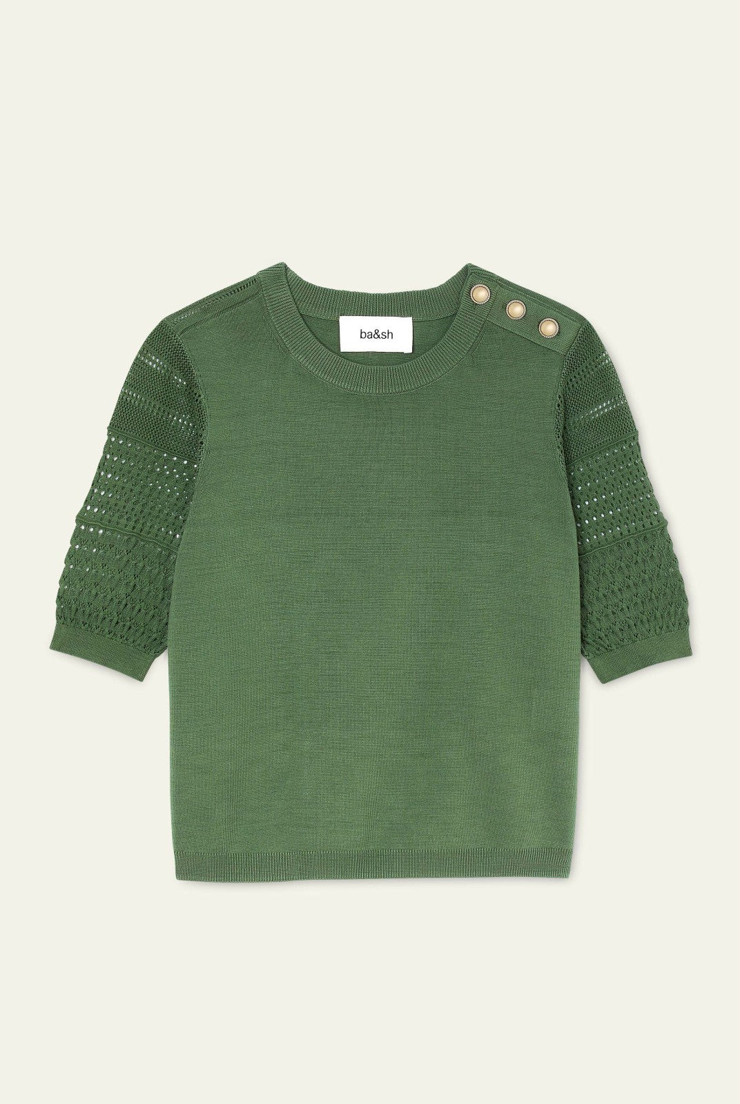 Short-Sleeved Pullover Shirley Vert