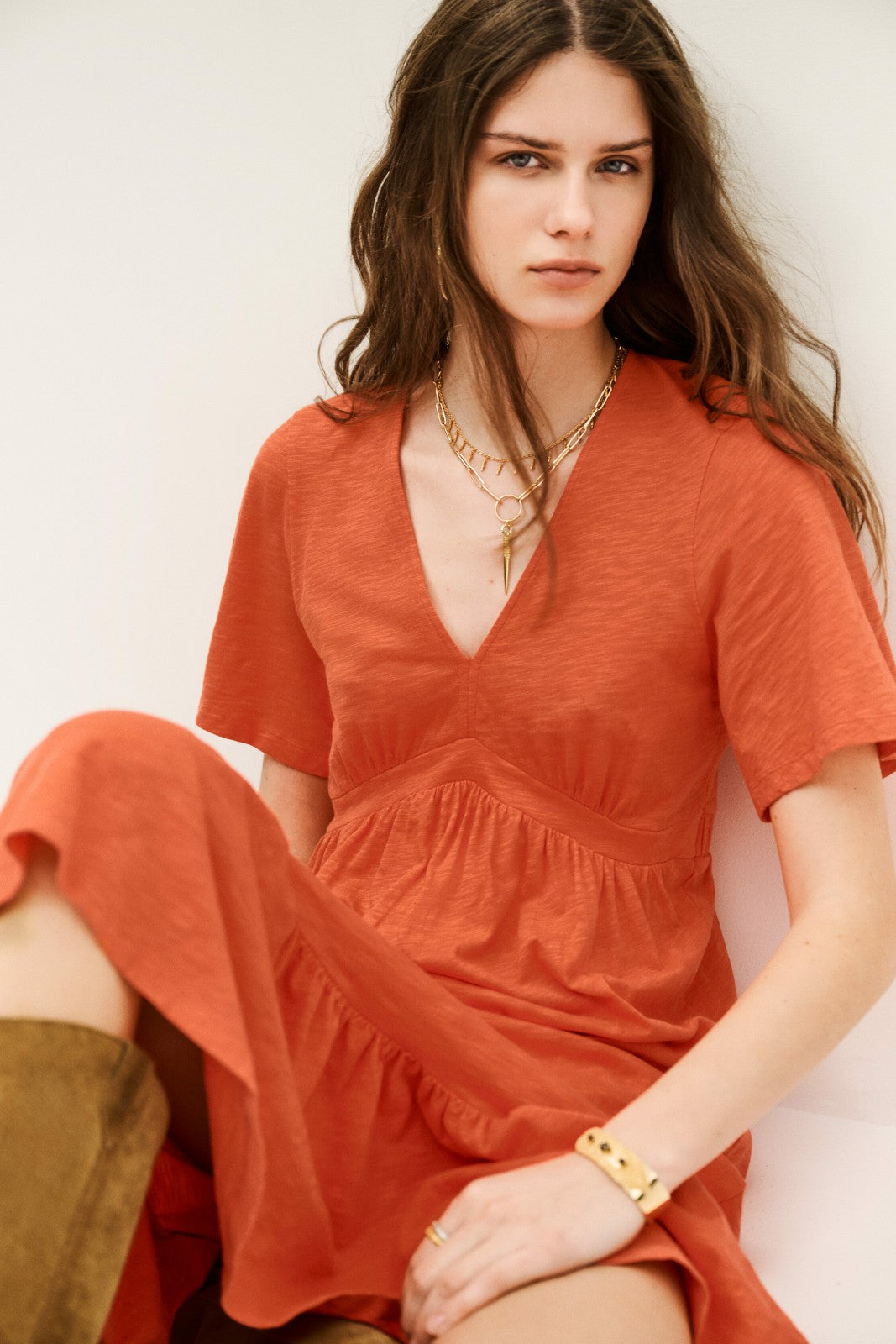 Dress Victoria Orange