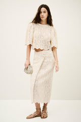 Gaelle Skirt Ecru