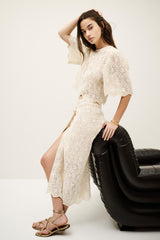 Gaelle Skirt Ecru