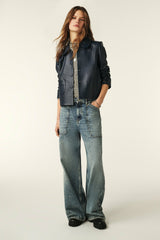 Buttoned Jacket Milos Marine