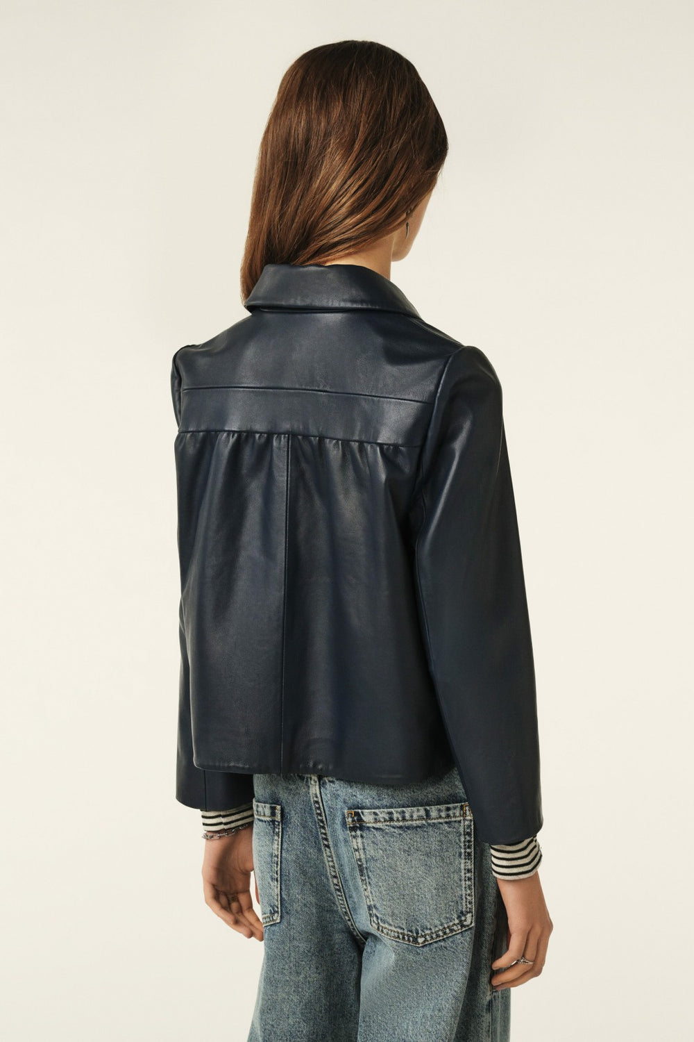 Buttoned Jacket Milos Marine