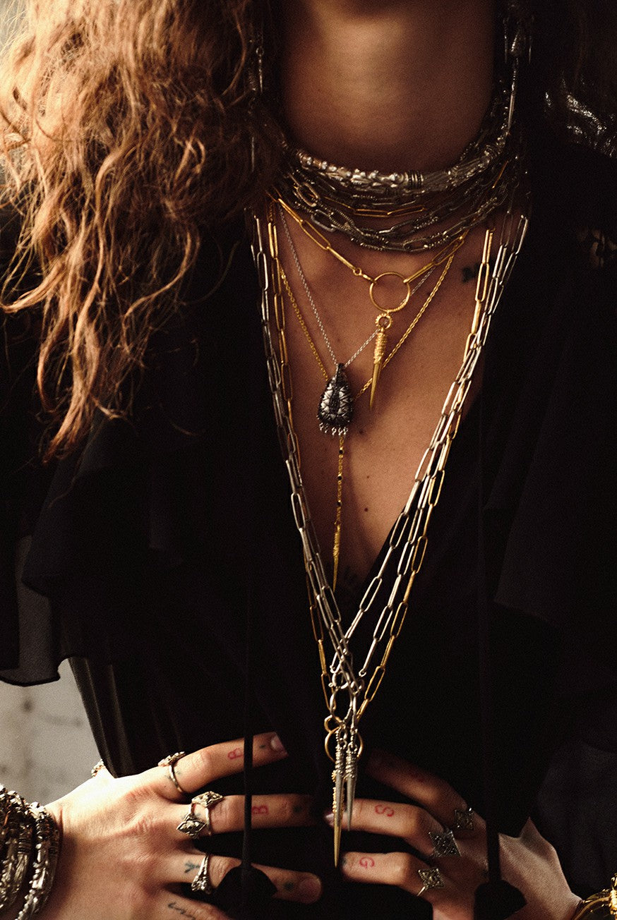 Necklace Sanako Argent