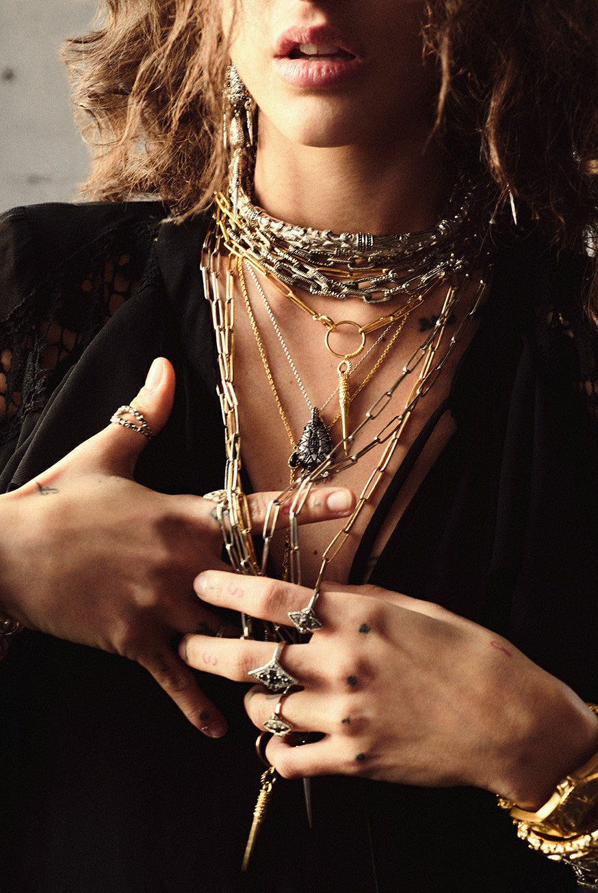 Necklace Sanako Argent