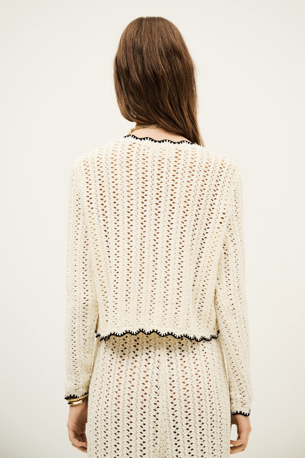 Boxy Cardigan Sheila Ecru